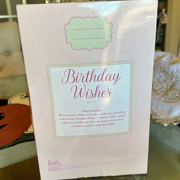 BIRTHDAY WISHES BARBIE SIGNATURE